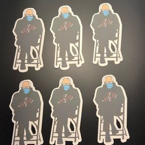 Funny Bernie Sanders Sticker Set